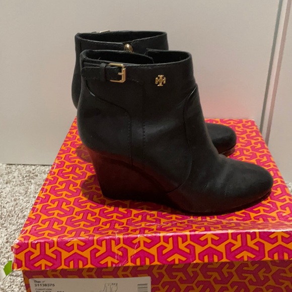 Tory Burch Shoes - Tory Burch wedge booties